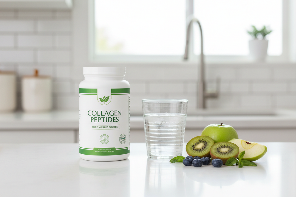 PureVital Collagen Peptides morning routine lifestyle