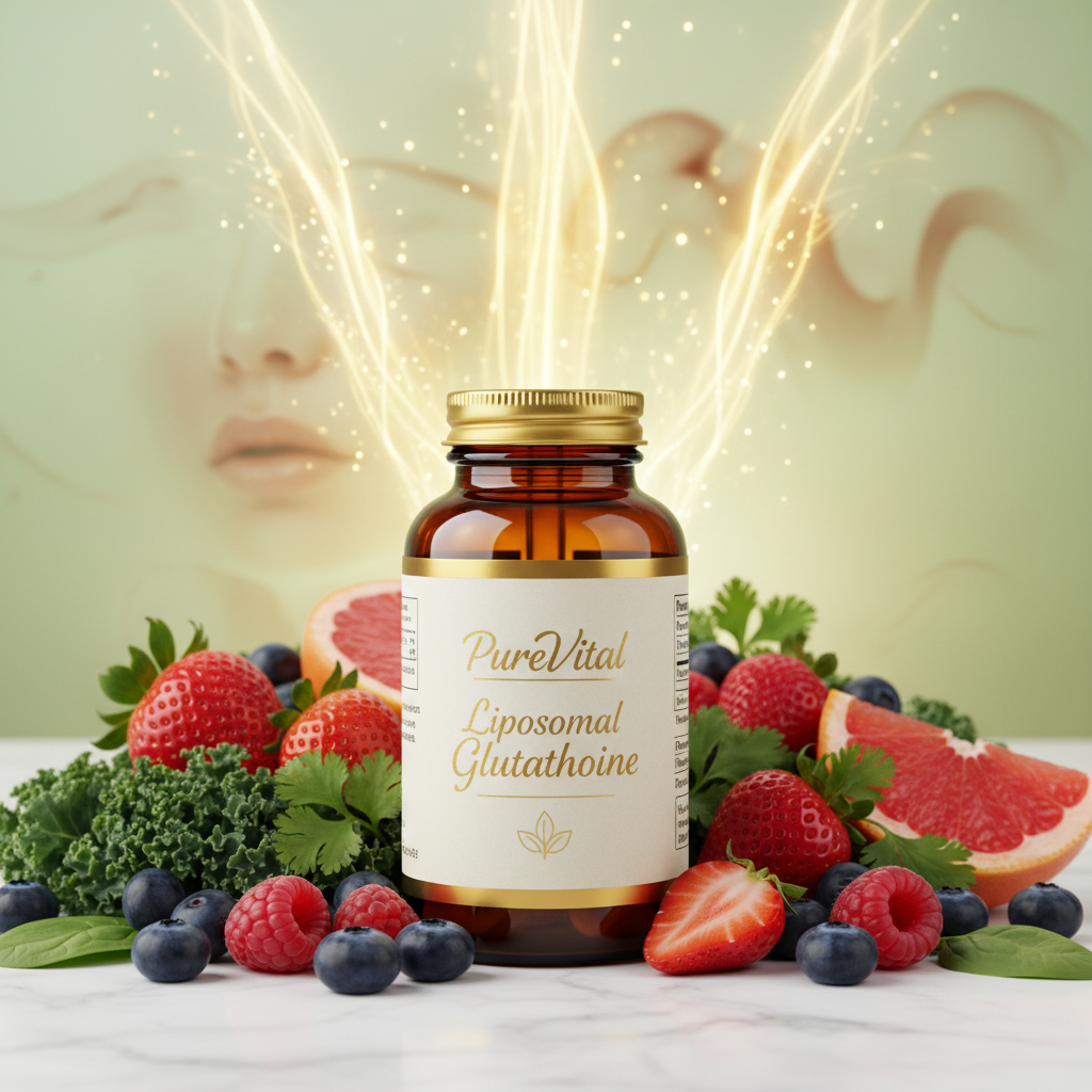 PureVital Liposomal Glutathione Complex – Master Antioxidant for Detox, Skin & Immunity