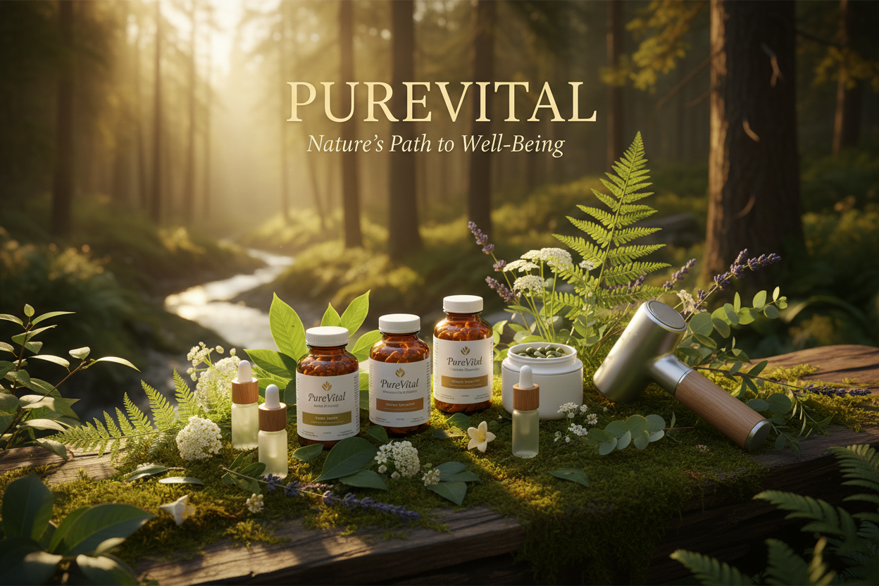 PureVital Hero Banner Produits Nature